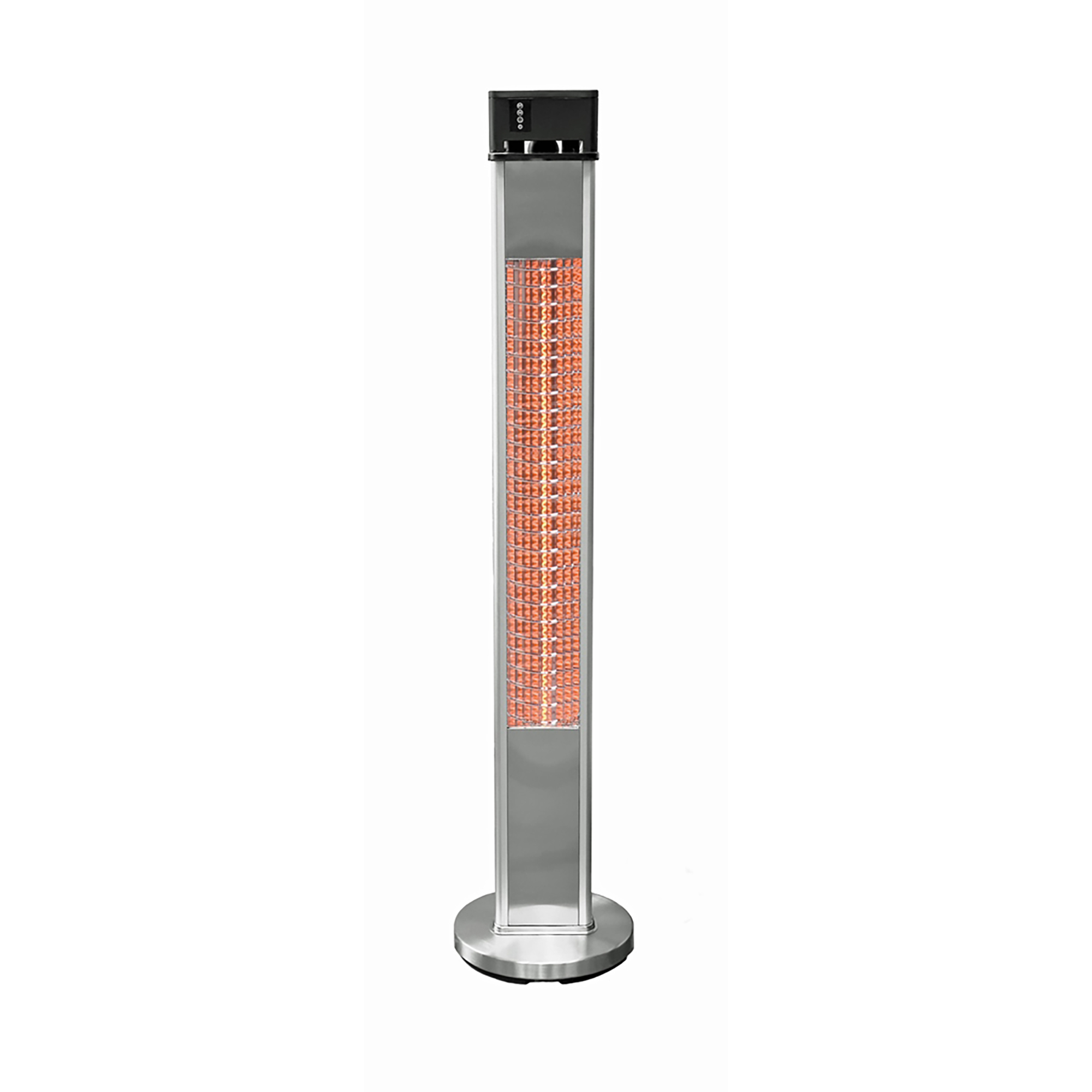 ENERG+, Tall standing patio heater with remote, Model# HEA-215110CVR